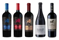 PACK BESTIA TORO TARAPACA: Vino Bestia Negra Cabernet Sauvignon 750cc + Vino Bestia Roja Gran Reserva Cabernet Sauvignon 750cc + Vino Bestia Azul Cabernet Sauvignon 750cc + Vino Tarapacá Gran Reserva Cabernet Sauvignon 750cc + Vino Toro de Piedra Cabernet
