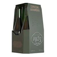 Pack Cerveza Alhambra verde botella 4 un de 330 cc