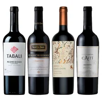 PACK CUARTETO CARMENERE: 1x Vino Tabali Pedregoso Gran Reserva Carmenere 750cc + 1x Vino Santa Ema Gran Reserva Carmenere 750cc + 1x Vino Odfjell Armador Carmenere 750cc + 1x Vino Caiti Gran Reserva Carmenere 750cc