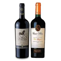 PACK DUO VINOS Nº2: Vino Toro de Piedra Cabernet 750cc + Vino Casa Silva Gran Terroir Cabernet 750cc