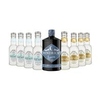 Pack Gin Hendricks Lunar + 8 Mixers Premium Fentimans