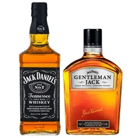 Pack Jack and Gentleman´s: Whiskey Gentleman Jack Daniels 750cc 40º alc. + Whiskey Jack Daniels Old N7 750cc 40º alc.