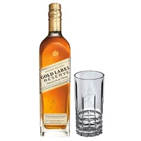 PACK JOHNNIE WALKER GOLD: 1xWhisky Johnnie Walker Gold Reserve 750cc 40º alc. + 1xVaso Gatsby Johnnie Walker