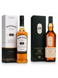 Pack Lagavulin 16 Años + Bowmore 12 Años