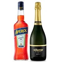 Pack Licor Aperitivo Aperol Spritz + Espumante Viñamar Brut 750cc