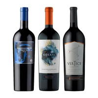 PACK LOCO SIDERAL VERTICE: Vino Caballo Loco Grand Cru Apalta 750cc + Vino Sideral Blend 750cc + Vino Ventisquero Vértice 750cc