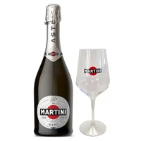 Pack Martini Asti + Vaso: 1x Espumante Martini Asti 750cc + Copa Martini