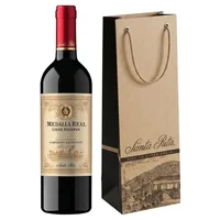  PACK MEDALLA REAL GR + BOLSA DE REGALO: 1x Vino Medalla Real Gran Reserva Cabernet Sauvignon 750cc + 1x Regalo Bolsa VSR