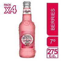 Pack Mojito ice Sierra Morena berries botella 4 un de 275 cc