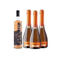 Pack Momentum Licor Flor De Sauco Y Frutos Tropicales Botella 750cc + 3x Espumante Undurraga Brut Botella 750cc