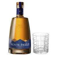 PACK MONTE FRAILE: Pisco Monte Fraile Reservado 37,5° alc. 700cc + Vaso Monte Fraile
