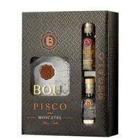 Pack Pisco Bou Legado Blanco + 2 Miniaturas