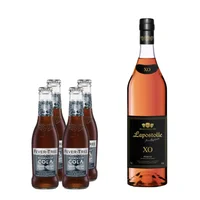Pack Pisco Lapostolle XO 750ml + x4 Fever Tree Light Madagascan Cola 200ml