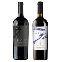 Pack Primera copa: Vino Rugido Andino Carmenere + Vino Gran Aria Carmenere-Malbec 750cc