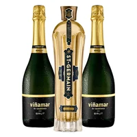 PACK SAINT GERMAIN - VIÑAMAR: 1x Saint Germain Licor de Flores de Sauco 750cc + 2x Espumante Viñamar Charmat Brut 750cc