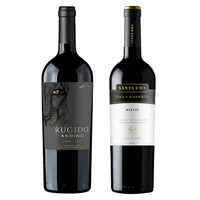 Pack Sobremesa: Rugido Andino Carmenere + Santa Ema Gran Reserva Merlot 750cc
