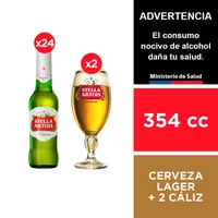 Pack Stella Artois + 2 Cáliz
