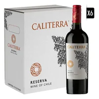 Pack Vino 6x Caliterra Reserva Merlot 750cc