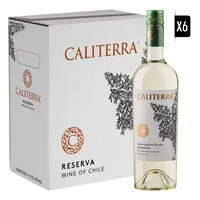 Pack Vino 6x Caliterra Reserva Sauvignon Blanc 750cc
