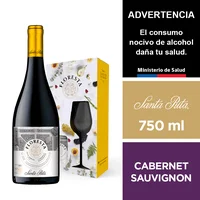 Pack Vino Floresta Cabernet Sauvignon 750 Ml. + Copa