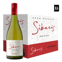 Pack Vinos 6x Undurraga Sibaris Chardonnay 750cc