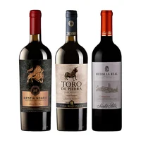 PACK VINOS GRAN RESERVA Nº1: Bestia Negra Cabernet + Toro de Piedra Gran Reserva Cabernet + Medalla Real Gran Reserva Cabernet