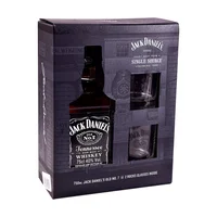 Pack Whisky Jack Daniels N7 - 750ml + 2 Vasos