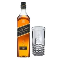Pack Whisky Johnnie Walker - Black Label 750ml + Vaso Highball Original