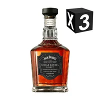 Pack X3 – Whiskey Jack Daniel’s Single Barrel 750ml
