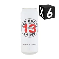 Pack X6 – Cerveza Guinness Hop House 13 Lager 473ml
