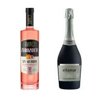 Pack Zerozotti Rosato Sin Alcohol 750ml + Espumante Viñamar Brut Sin Alcohol 750ml