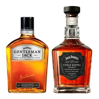 Perfect Jack Daniels Duo: 1x Whiskey Gentleman Jack Daniels 750cc 40º alc. + 1x Whiskey Jack Daniels Single Barrel 750cc 45º alc.