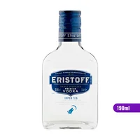 Petaca Vodka Eristoff Original 37,5˚ - 190ml
