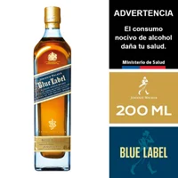 Petaca Whisky Johnnie Walker Blue Label 200 Ml