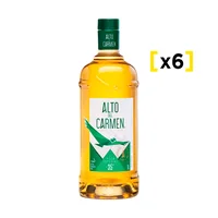 Pisco Alto Del Carmen 1 Litro 35 Grados X6