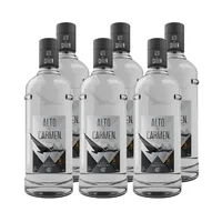 Pisco Alto del Carmen Transparente 40° 750cc x6 ($5.490 c/u)