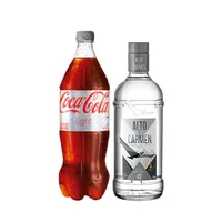 Pisco Alto Del Carmen Transparente 750cc + Coca Cola Light 1.5lt