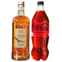 Pisco Alto del Carmen Vainilla Coffee 35° 750cc + Bebida Coca Cola Sin Azúcar 1.5 L