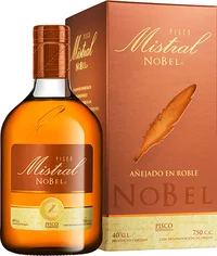 Pisco Mistral Nobel Reservado 40° 750cc En Estuche
