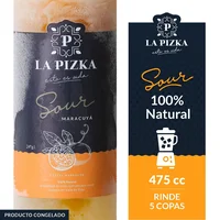 Pisco sour La Pizka maracuyá 475 cc