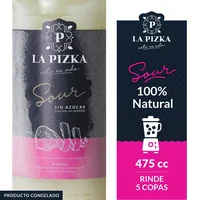 Pisco sour La Pizka sin azúcar 475 cc