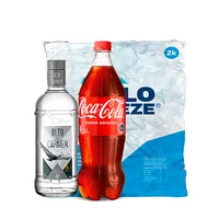 Promo Alto Del Carmen Transparente + Coca Cola + Hielo