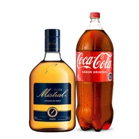 Promo Pisco Mistral 1l 35° + Coca Cola 3l