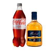 Promo Pisco Mistral 35° 750cc + Coca Cola Light 1,5l