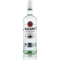 Ron Bacardi carta blanca botella 700 cc