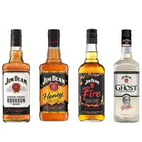 Super Pack 4x Whisky Bourbon Jim Beam - Mix - 700ml