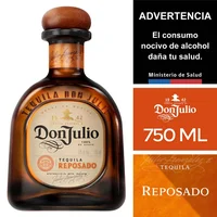 Tequila Don Julio reposado botella 750 cc