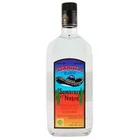Tequila Sombrero Negro Blanco 750cc
