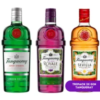 Tripack 3x Gin Tanqueray Mix - 700ml
