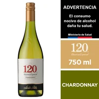 Vino 120 Reserva Especial Chardonnay 750 Ml.